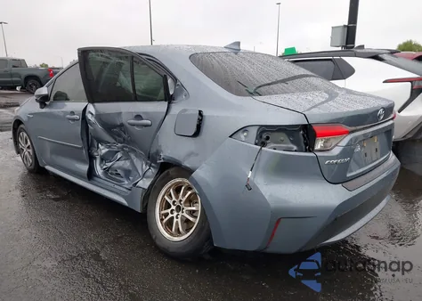 2021 Toyota Corolla Hybrid Le from USA, damaged, VIN JTDEAMDE1MJ024596